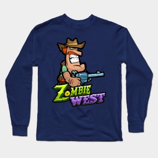 Zombie West Cowboy Long Sleeve T-Shirt